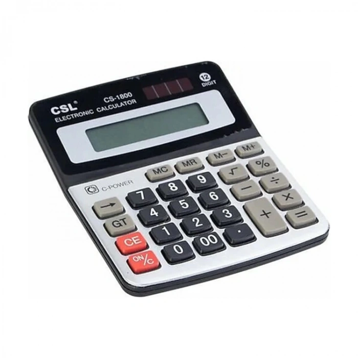 CASLO CS-1800 HESAP MAKİNESİ KÜÇÜK BOY