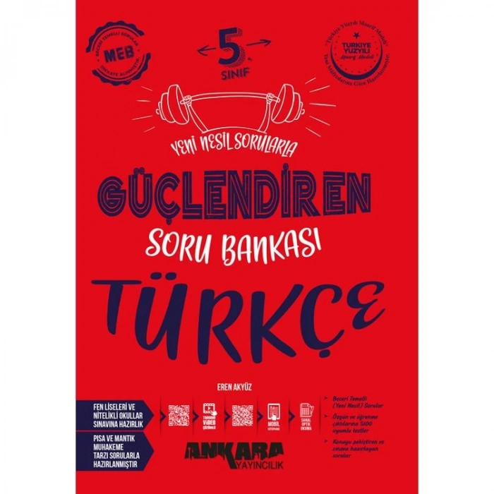 ANKARA 5.SINIF GÜÇLENDİREN TÜRKÇE SORU BANKASI