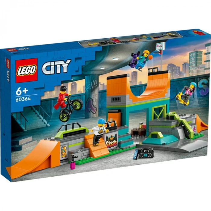 LEGO CITY 60364  SOKAK KAYKAY PARKI 454 PARÇA