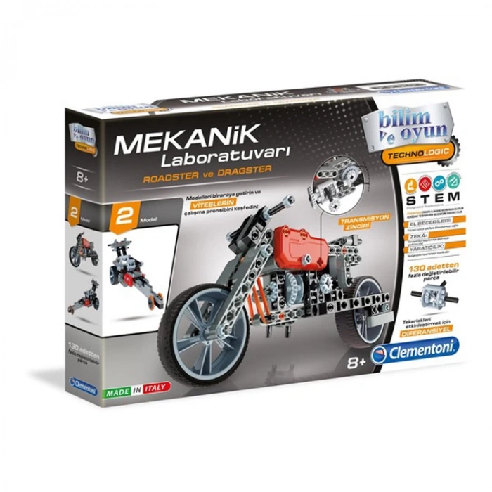 CLEMENTONI 64298 MEKANİK LABORATUVARI ROADSTER&DRAGSTER