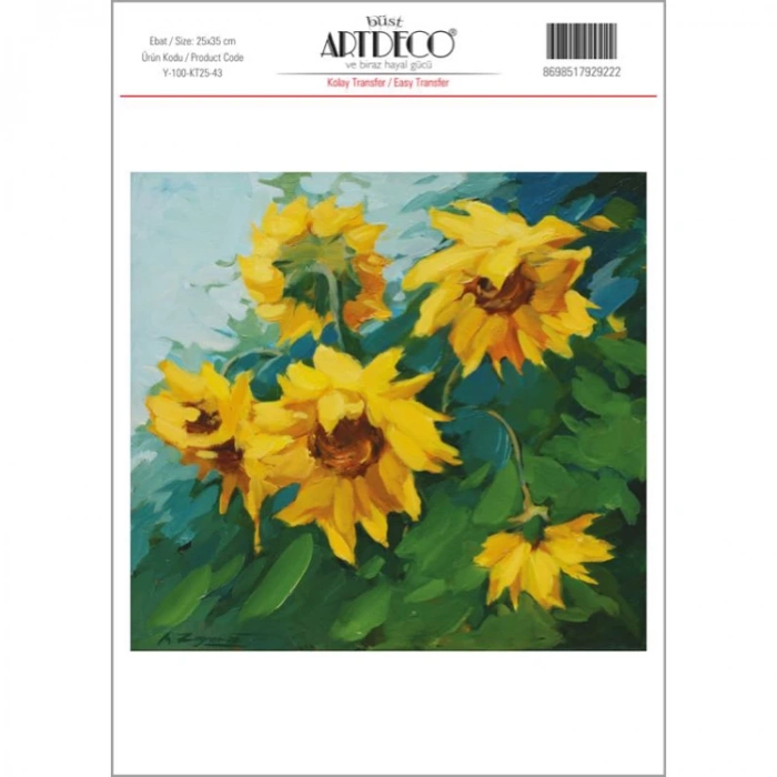 ARTDECO KOLAY TRANSFER 25X35CM DESEN 43