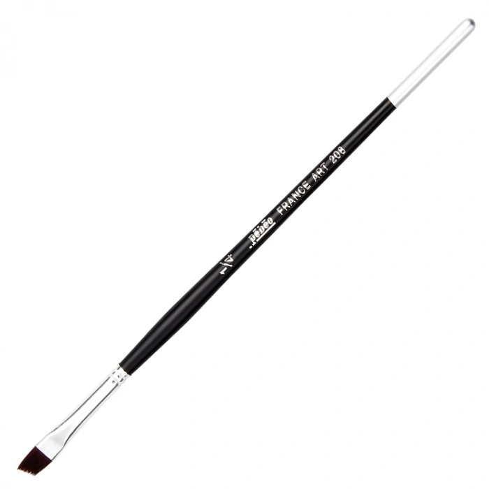 PEBEO 208 SENTETİK YASSI KESİK SAP YAĞLI AKRİLİK FIRÇA NO:1/4