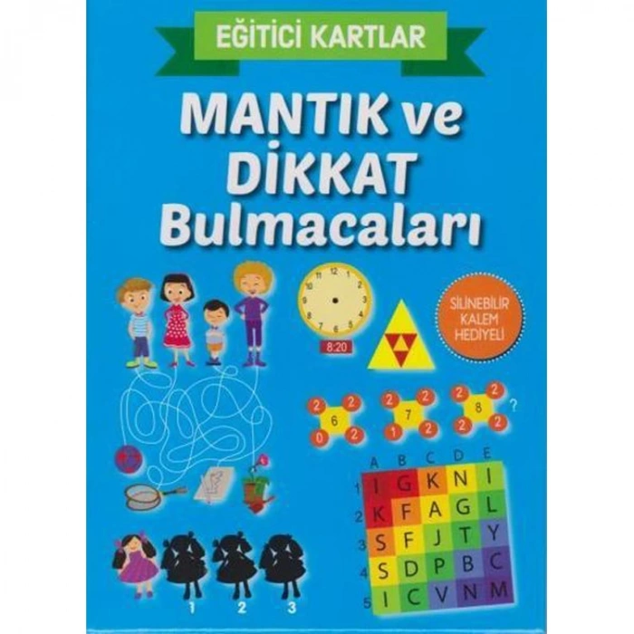 TELESKOP ETKİNLİK KARTLARI MANTIK VE DİKKAT BULMACALARI