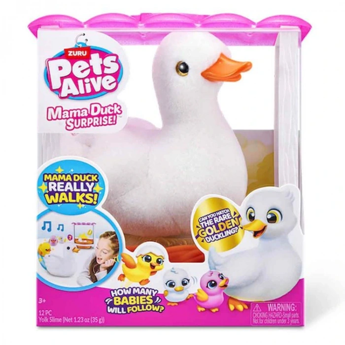 GIOCHI PEL03000 PETS ALIVE ANNE VE YAVRU ÖRDEKLER OYUN SETİ