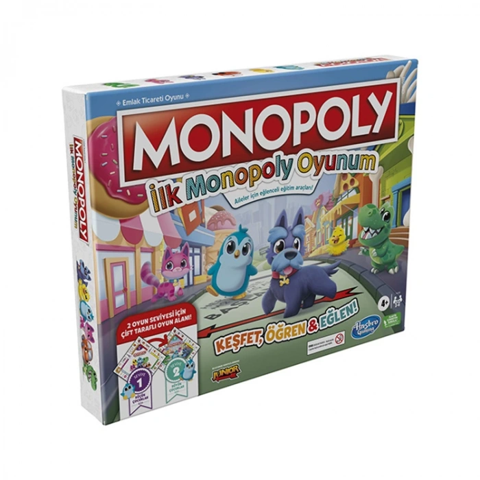 HASBRO INT-F4436 MONOPOLY İLK MONOPOLY OYUNUM