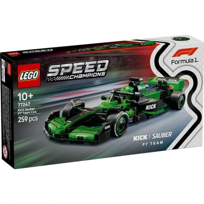 LEGO SPEED 77247 CHAMPIONS KICK SAUBER F1 TEAM C44 259 PARÇA 10+