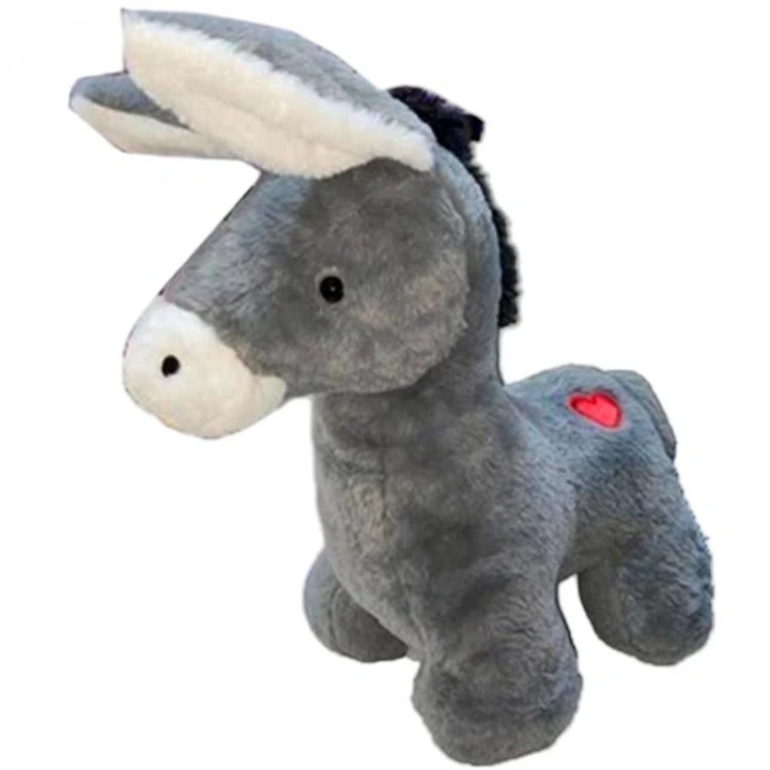 HALLEY PELUŞ PL62953 KALPLİ EŞEK 35 CM