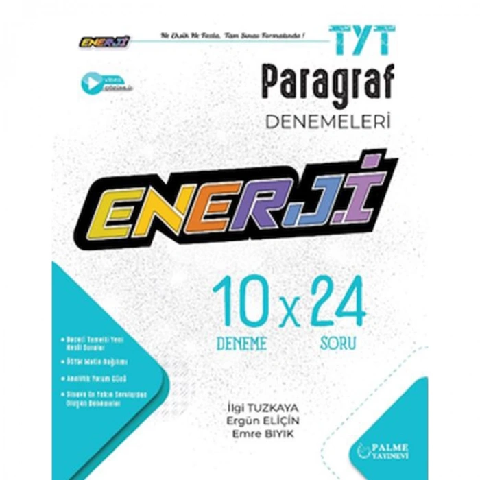 PALME ENERJİ TYT PARAGRAF 10 DENEME