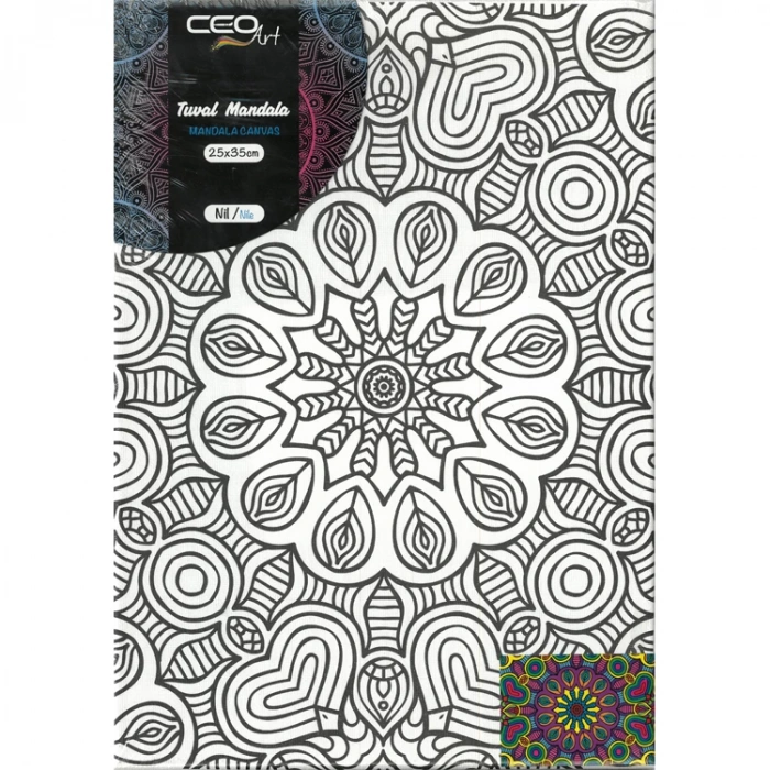 CEOART  25X35 MANDALA CANVAS TUVAL CEO-MT0002 MODEL2 ( NİL)
