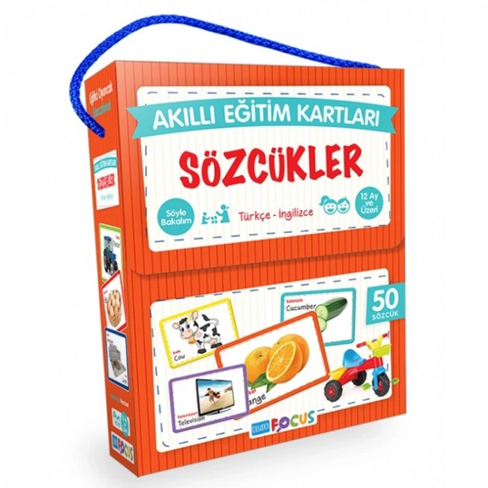 BLUE FOCUS BF132 AKILLI EĞİTİM KARTLARI - SÖZCÜKLER