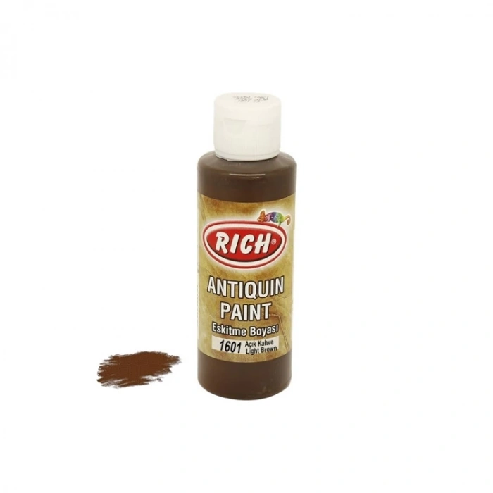 RİCH ESB-120-1601 AKRİLİK  ESKİTME 120 CC AÇIK KAHVE