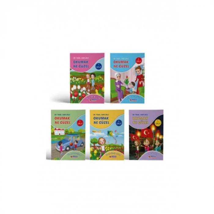 1. SINIF DİK TEMEL HARFLERLE OKUMAK NE GÜZEL (5 KİTAP)