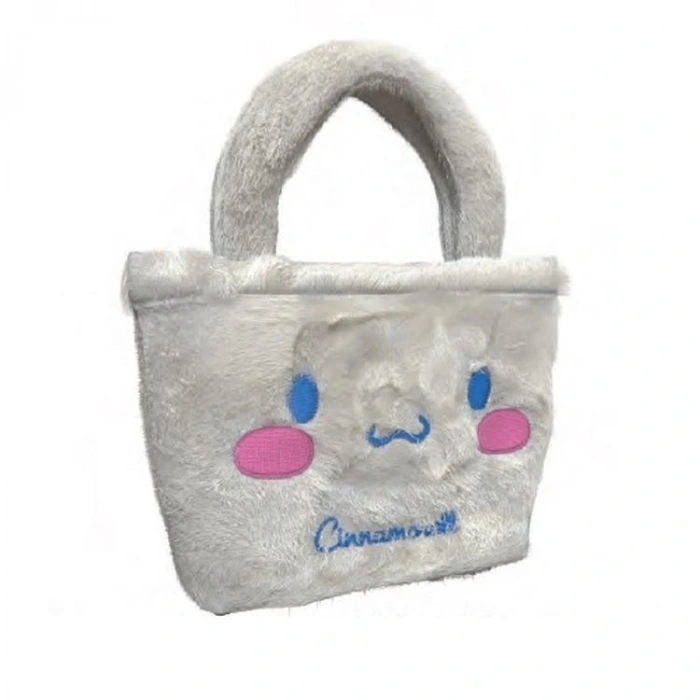 TMN 607388 CINNAMAROL 3019 PELUŞ EL ÇANTASI BEYAZ