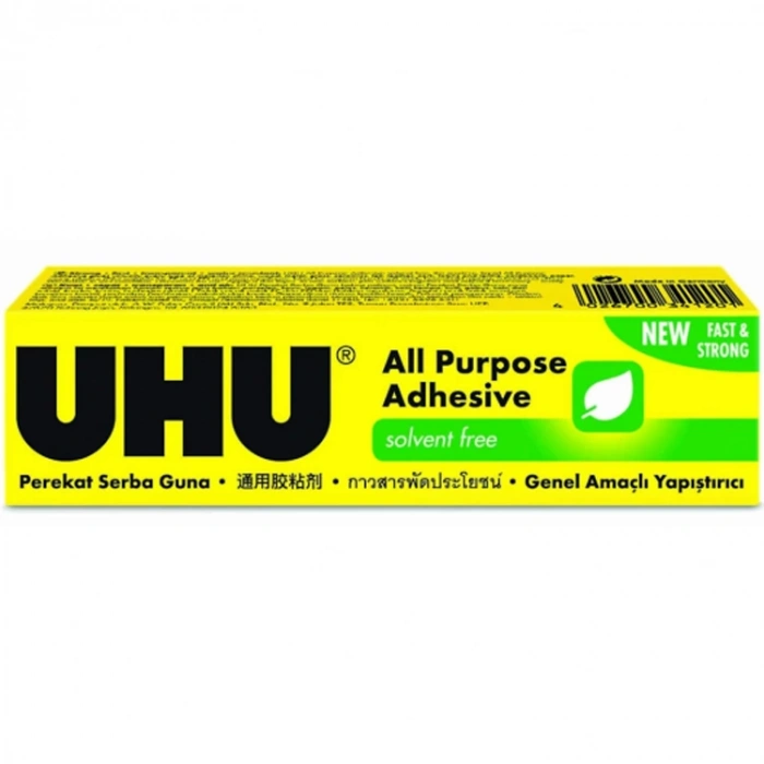 UHU GENEL AMAÇLI SIVI YAPIŞTIRICI SOLVENTSİZ 33ML