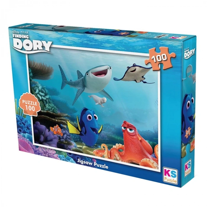 KS GAMES DR714 DORY 48x34cm KUTULU YAPBOZ/PUZZLE 100 PARÇA