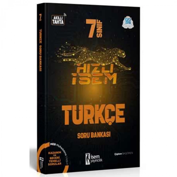 İSEM 7. SINIF HIZLI TÜRKÇE SORU BANKASI