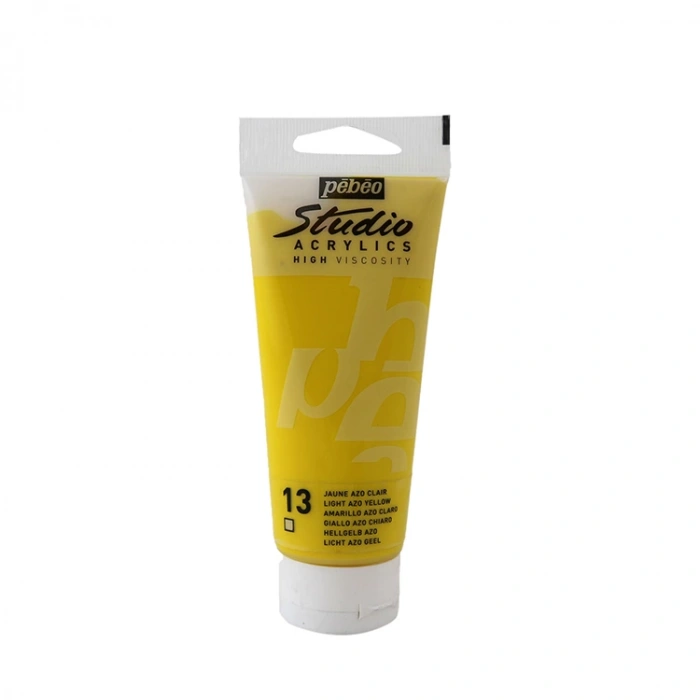 PEBEO 831-13 STUDIO AKRİLİK BOYA 100 ML LİGHT AZO YELLOW