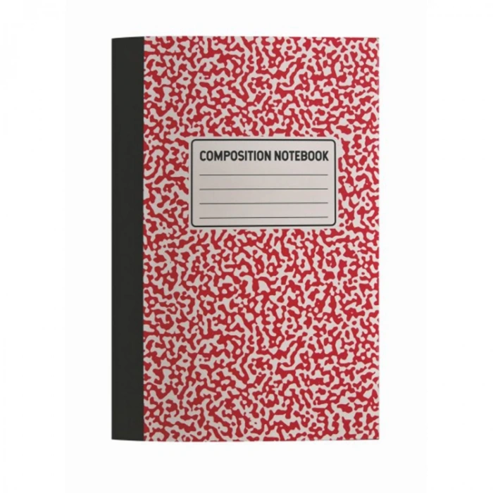 DEFFTER 64802-3 KOMPOZİSYON DEFTERİ A4 ÇİZGİLİ KIRMIZI