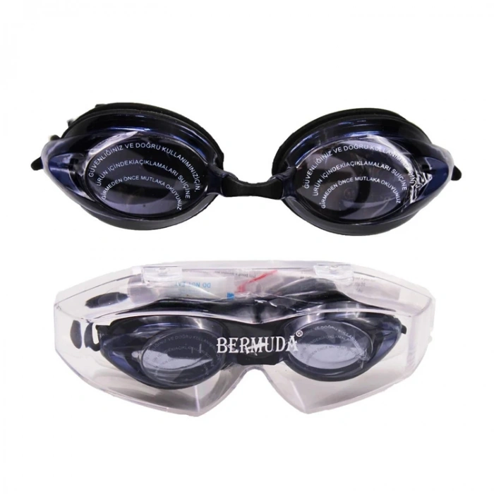 BERMUDA KZL-1826 YÜZÜCÜ GÖZLÜĞÜ SLİKON KUTULU