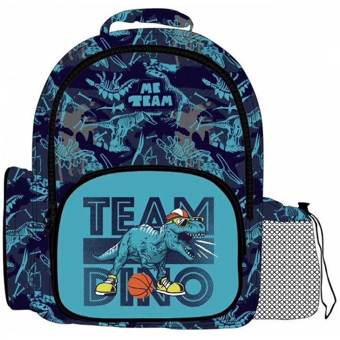 ME TEAM 24136 DINO DESENLİ OKUL SIRT ÇANTASI LACİVERT