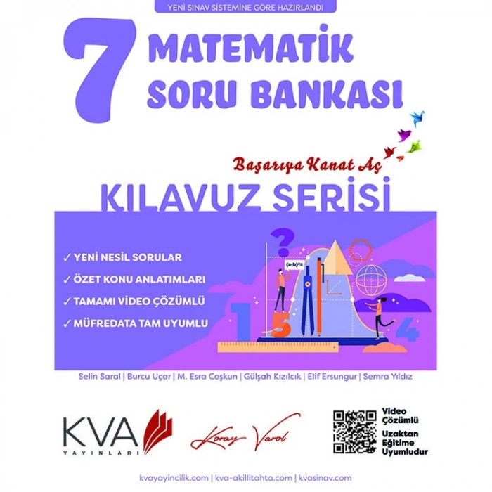 KORAY VAROL AKADEMİ KILAVUZ SERİSİ 7. SINIF MATEMATİK SORU BANKASI