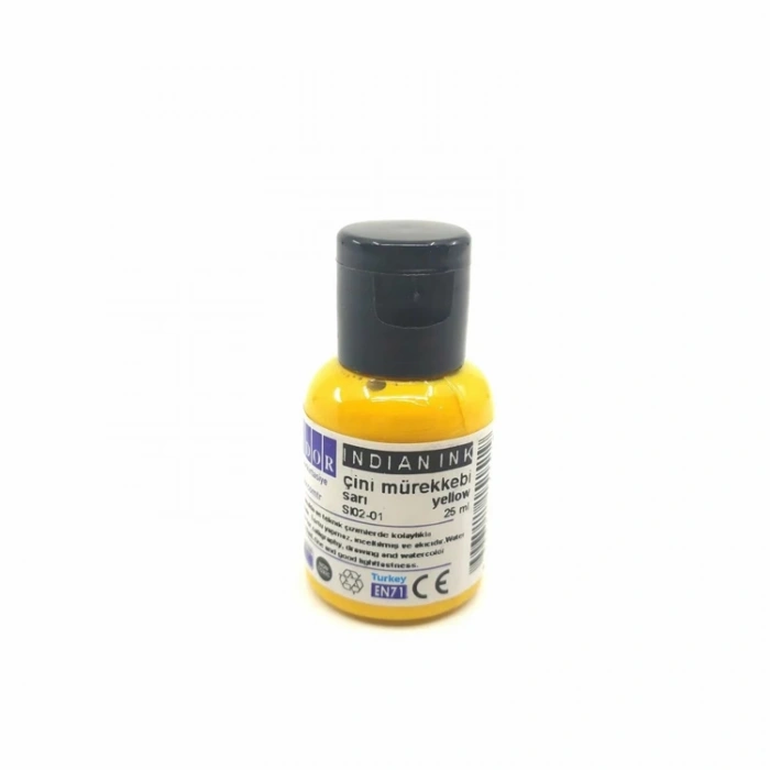 SÜDOR SI02-01 ÇİNİ MÜREKKEBİ 25ml. SARI