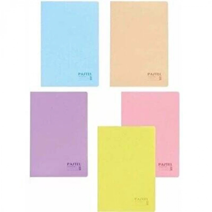 KESKİN PASTEL NOTE PP KAPAK DİKİŞLİ DEFTER A4 80 YP. ÇİZGİLİ