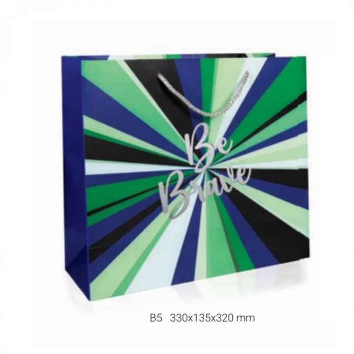 GIPTA B5 GLINT DARK HEDİYELİK KARTON ÇANTA BG1656