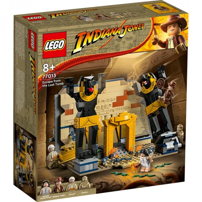 LEGO 77013 INDIANA JONES KAYIP MEZARDAN KAÇIŞ 600 PARÇA