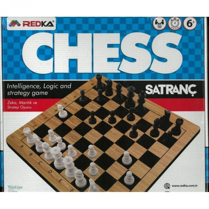 REDKA RD5505 AHŞAP SATRANÇ ZEKA AKIL OYUNLARI