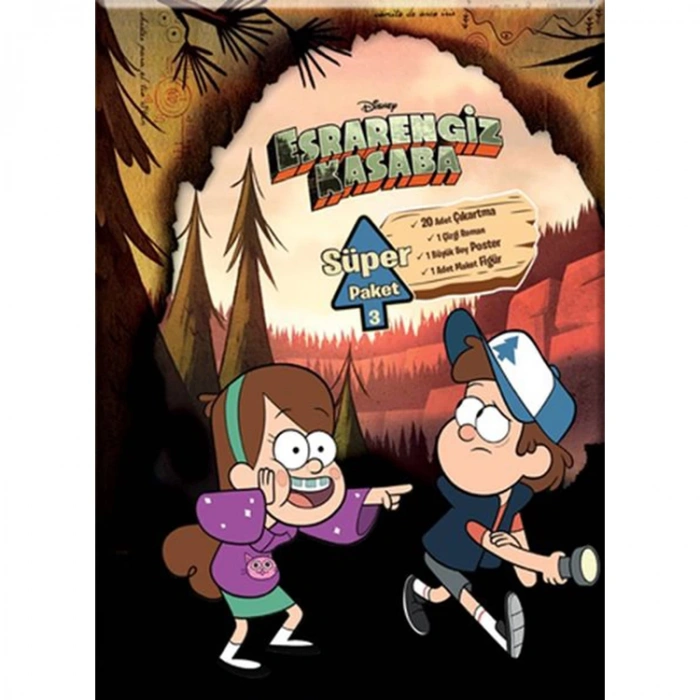 DİSNEY ESRARENGİZ KASABA - SÜPER PAKET 3