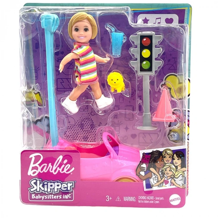 MATTEL FXG94-GRP17 BARBIE BEBEK BAKICISI SKIPPER OYUN SETİ