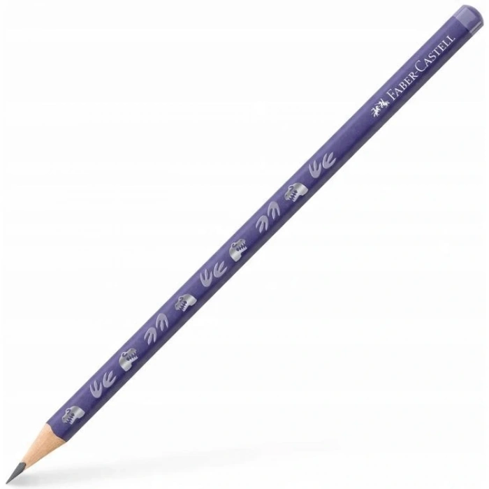 FABER CASTELL DİNO ÜÇGEN KURŞUN KALEM 2B  - TEKLİ