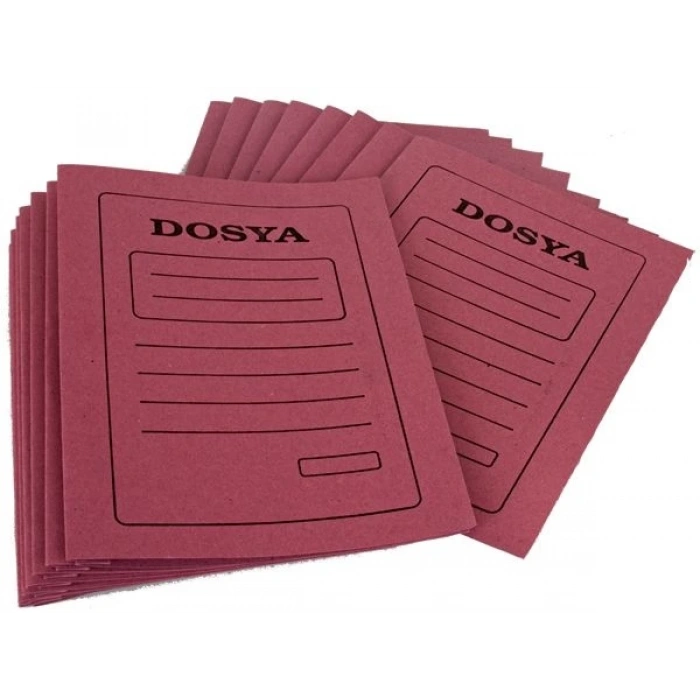 ALEMDAR BÜRO DOSYASI TAM KAPAK KOYU PEMBE