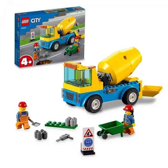 LEGO CITY 6379625 60325 CEMENT MIXER TRUCK