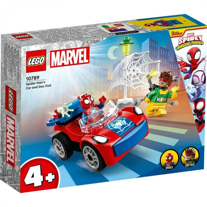 LEGO 10789 MARVEL SPIDERMANS  ÖRÜMCEK ADAMIN ARABASI VE DOKTOR OKTOPUS
