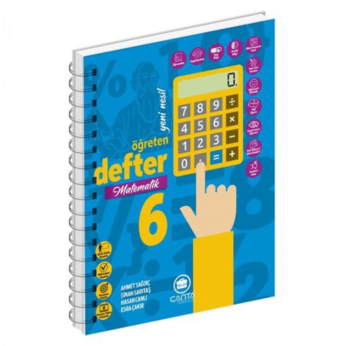 ÇANTA 6. SINIF MATEMATİK ÖĞRETEN DEFTER