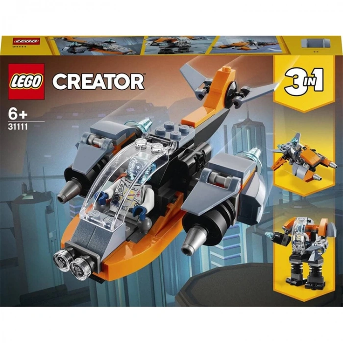 LEGO CREATOR 6327645 31111 SİBER İNSANSIZ HAVA ARACI