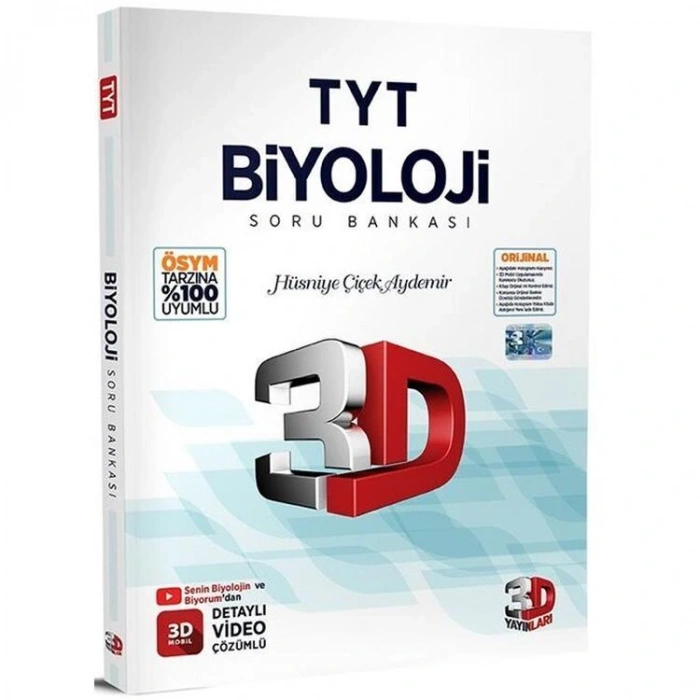 3D TYT BİYOLOJİ SORU BANKASI