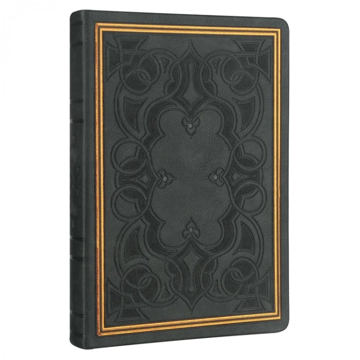 VICTORIAS JOURNALS 1178 VINTAGE OLD BOOK SİYAH 14X20cm 160YP. ÇİZGİLİ DEFTER