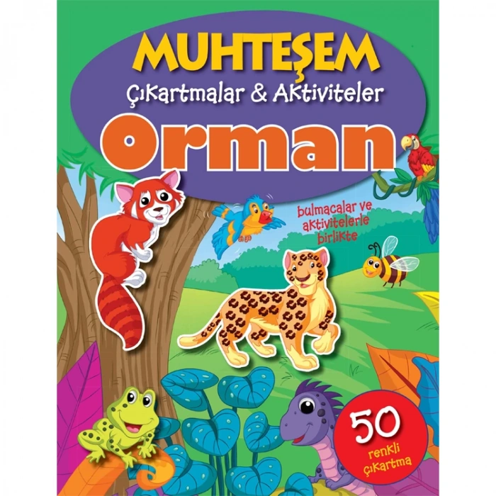 MUHTEŞEM ÇIKARTMALAR AKTİVİTELER ORMAN