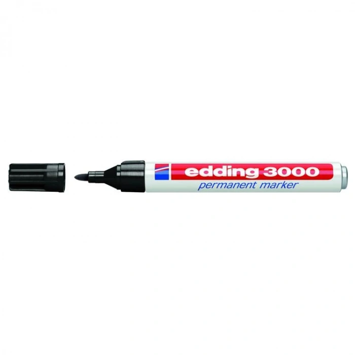 EDDING PERMANENT MARKÖR 1.5-3mm 3000  SİYAH