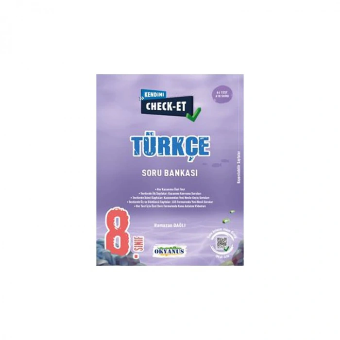 OKYANUS 8.SINIF KENDİNİ CHECK- ET TÜRKÇE SORU BANKASI