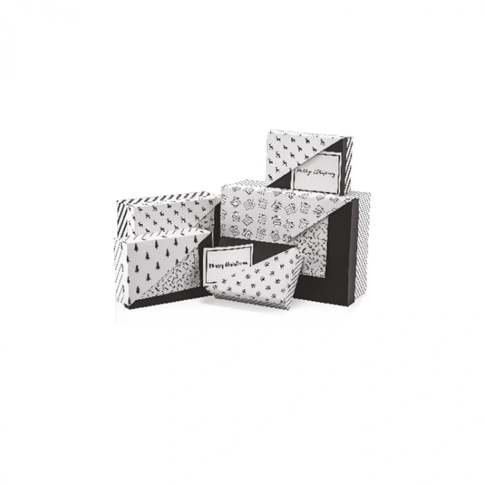 GIPTA CAVITA CEPLİ DİKDÖRTGEN HEDİYE KUTUSU  BX2160 A 140x200x80mm