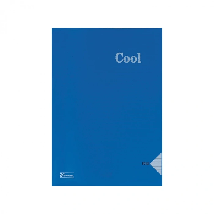 KESKİN COOL DİKİŞLİ PP KAPAK DEFTER A4 60 YP. ÇİZGİSİZ