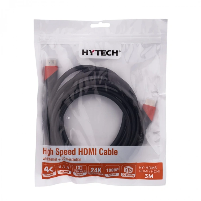 HYTECH HY-HDM3 HDMI 3M ALTIN UÇLU KABLO