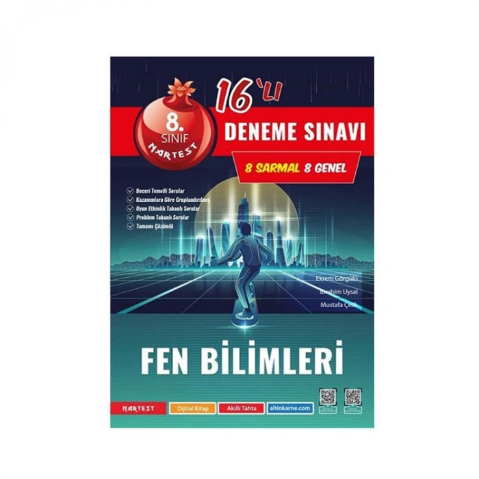 NARTEST 8. SINIF MOD FEN BİLİMLERİ 16LI DENEME