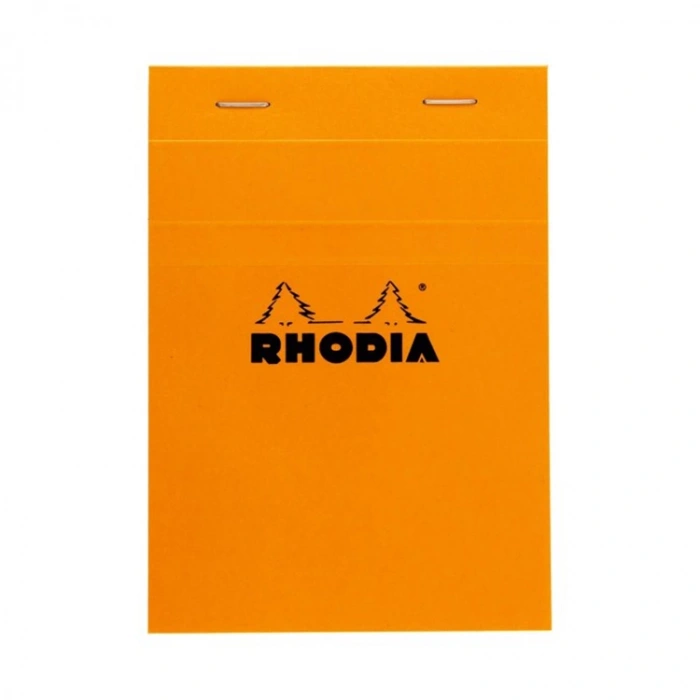 RHODIA 105x148mm A-6 KARELİ BLOKNOT TURUNCU KAPAK 80 YP.