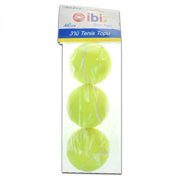 İBİŞ 1556 TENİS TOPU 3LÜ PAKET