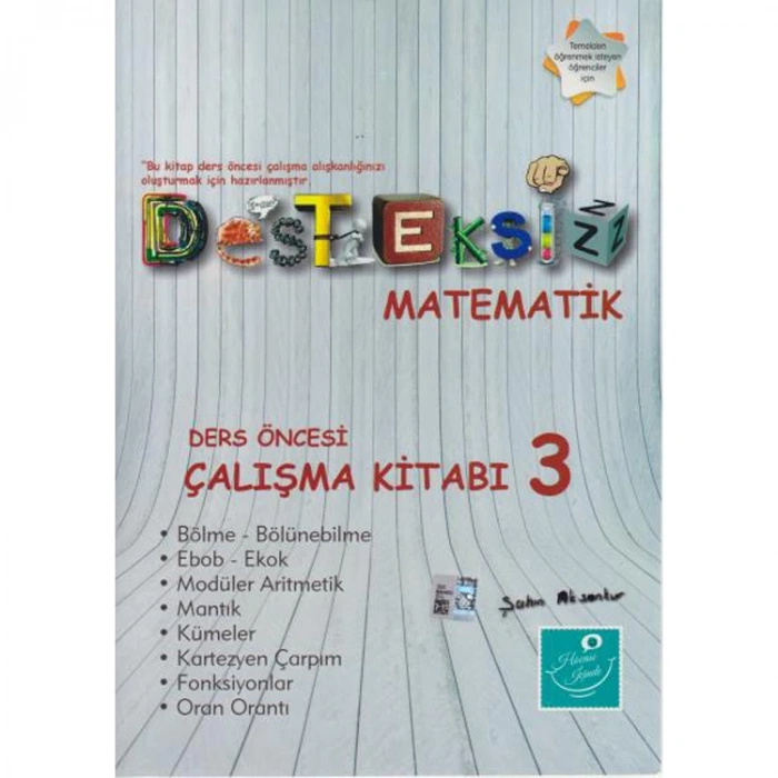 KATEZYEN DESTEKSİZ MATEMATİK - DERS ÖNÇESİ ÇALIŞMA KİTABI 3